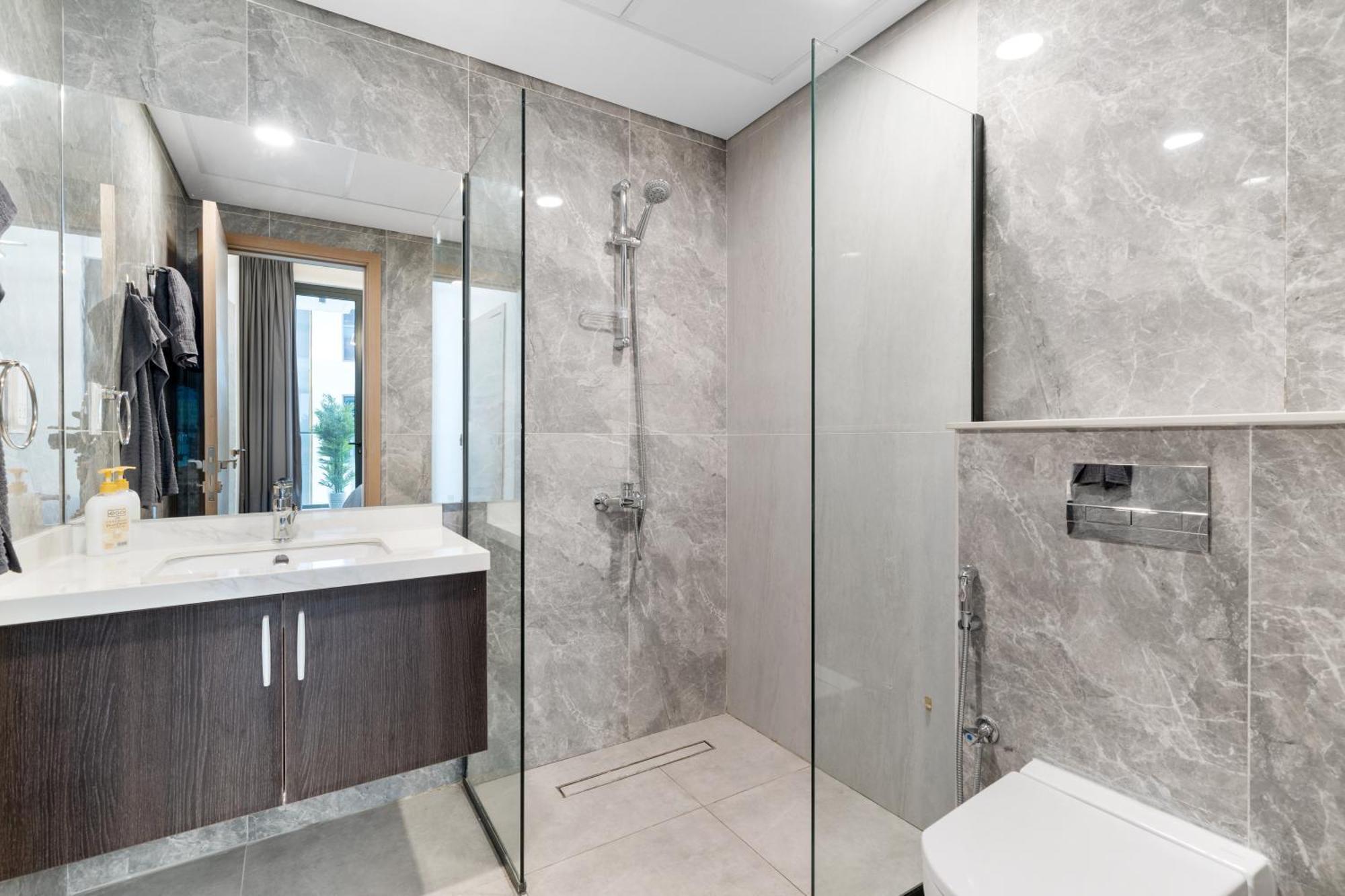 Appartement Waves - Cityscape Balcony Views And Cozy Comfort In Dubaï