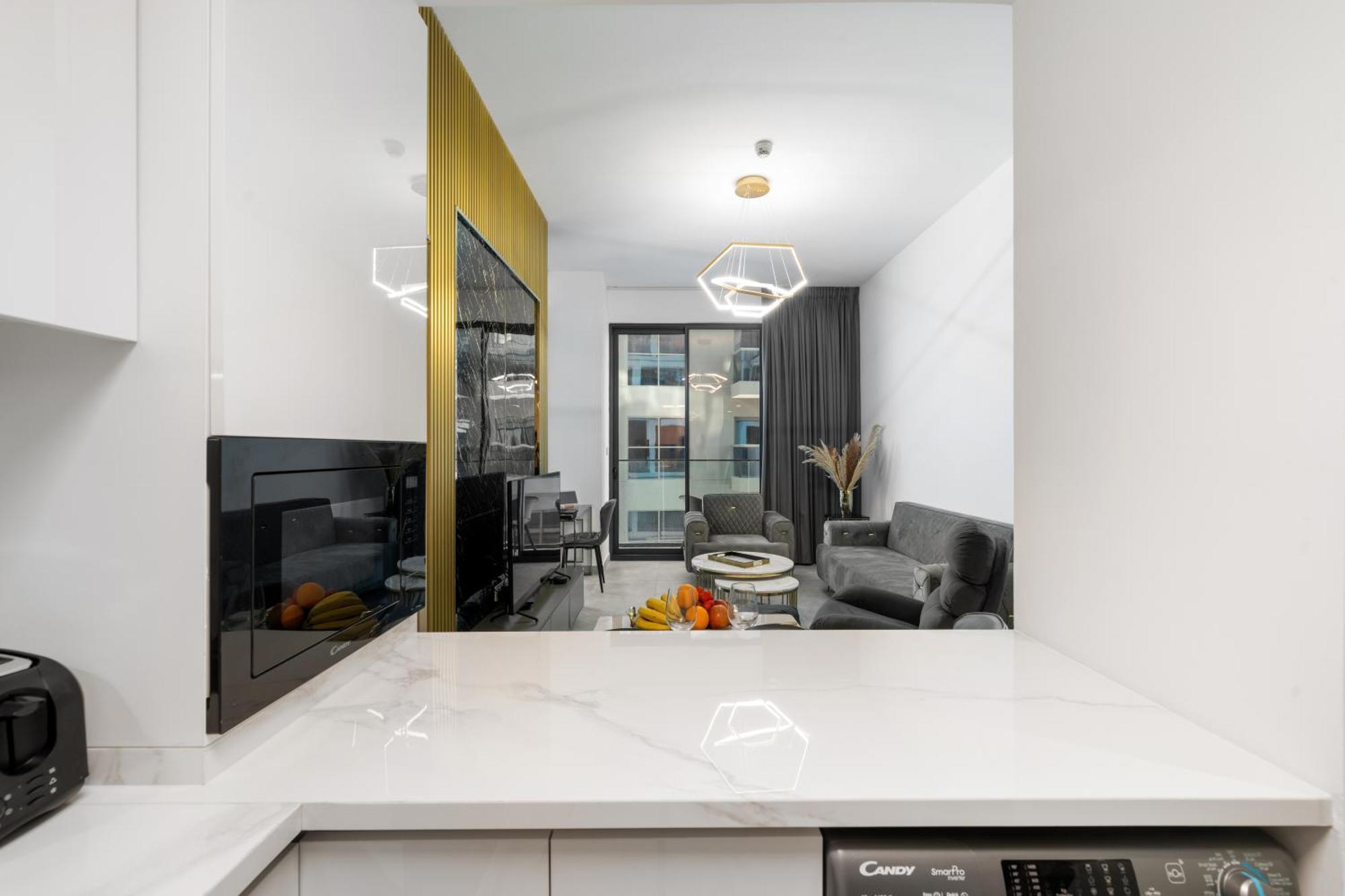 Appartement Waves - Cityscape Balcony Views And Cozy Comfort In